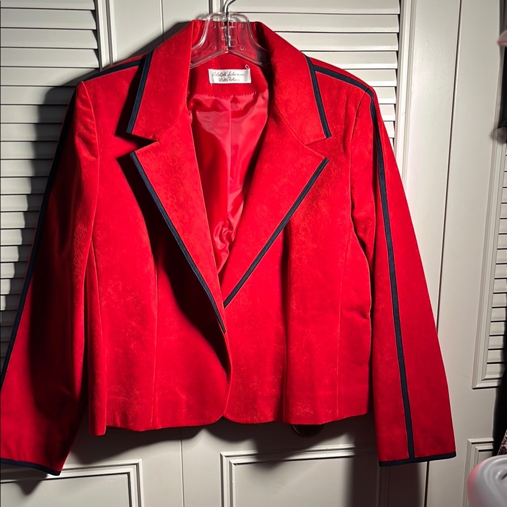 Lilli Ann ultra suede jacket by Adolfo Schuman ! Gorgeous rich elegant feel ! 10